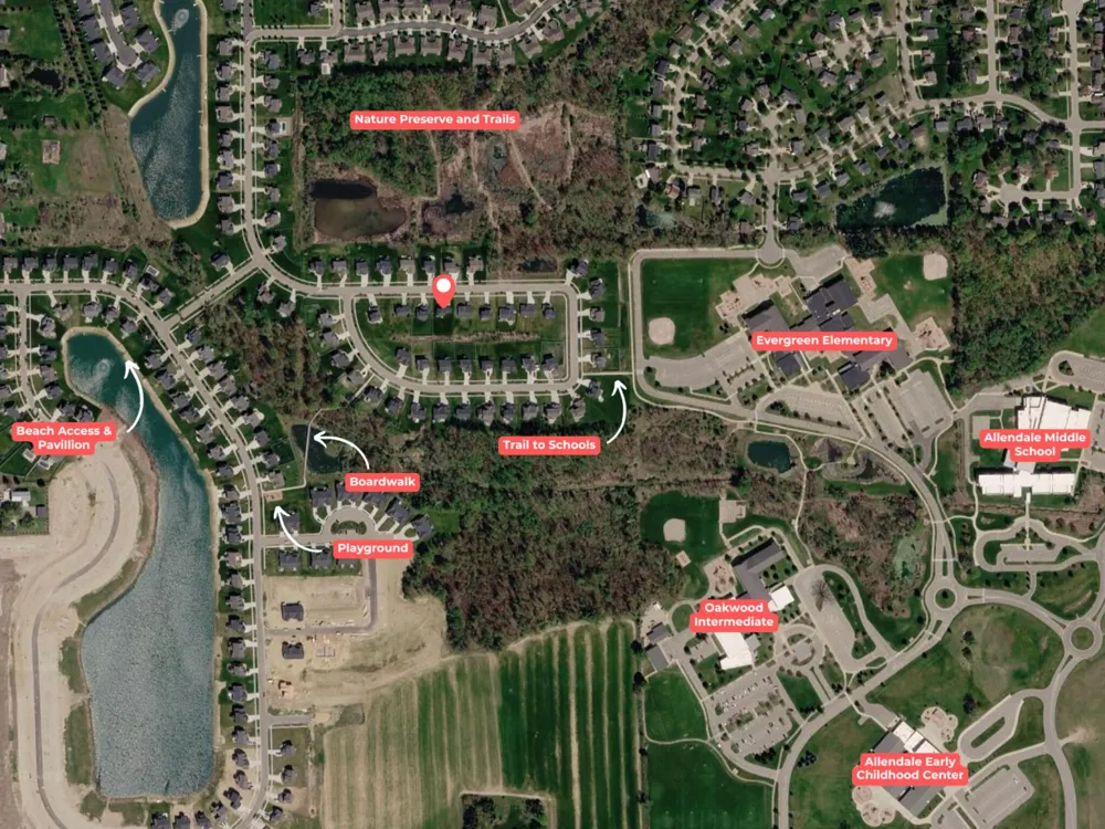 7504 Shorewood Street Allendale, MI 49401