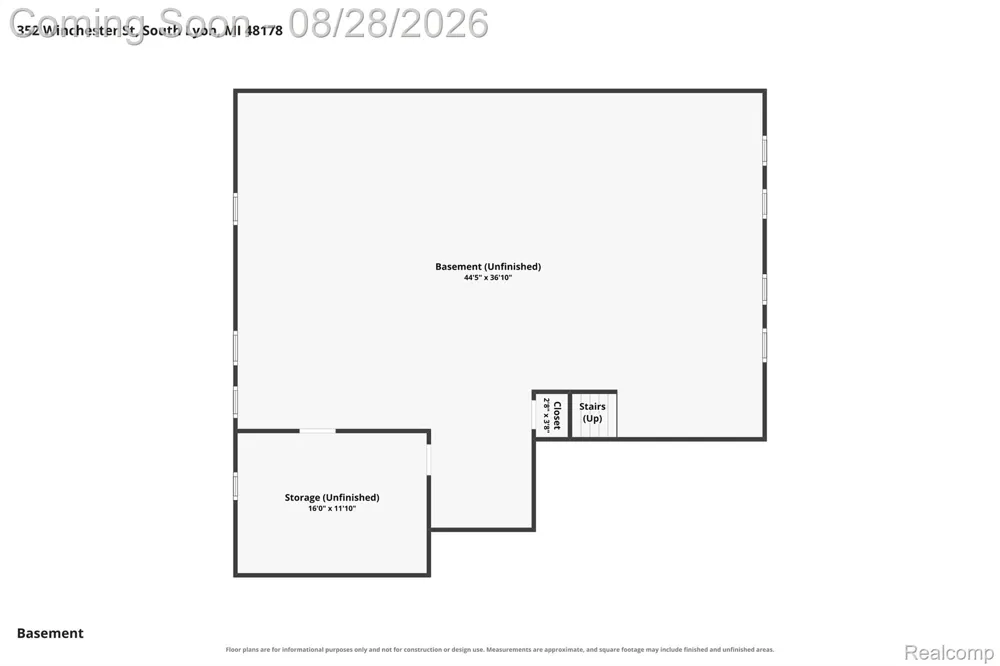 352 Winchester Street South Lyon City, MI 48178