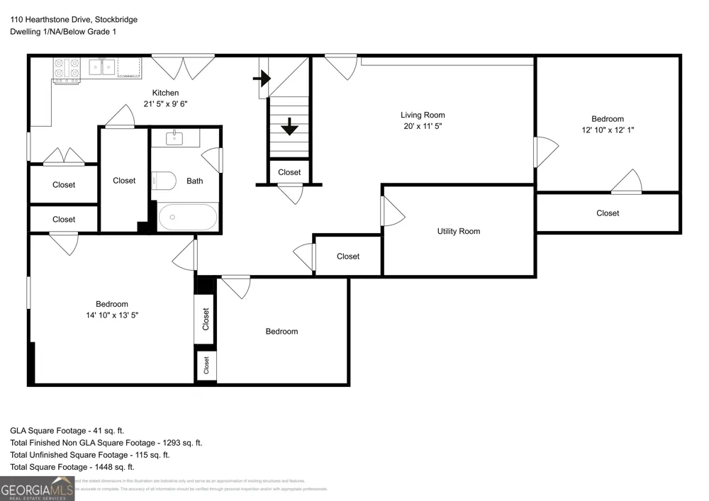 110 HEARTHSTONE DR Stockbridge, GA 30281