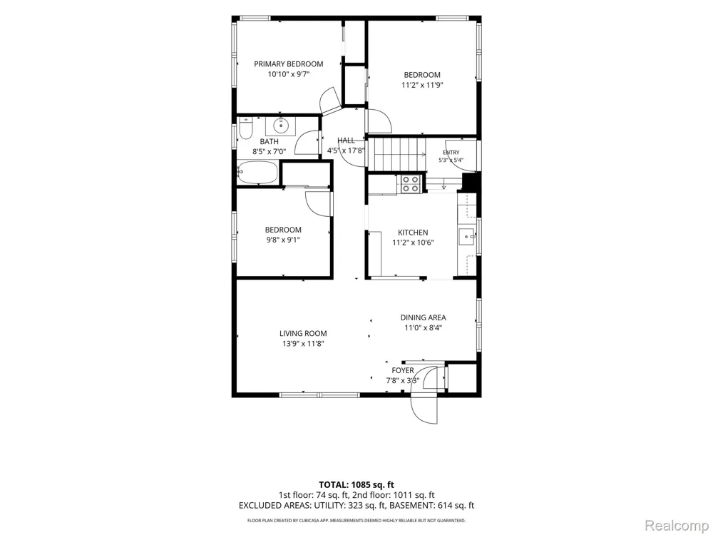 20871 Beaufait Street Harper Woods City, MI 48225
