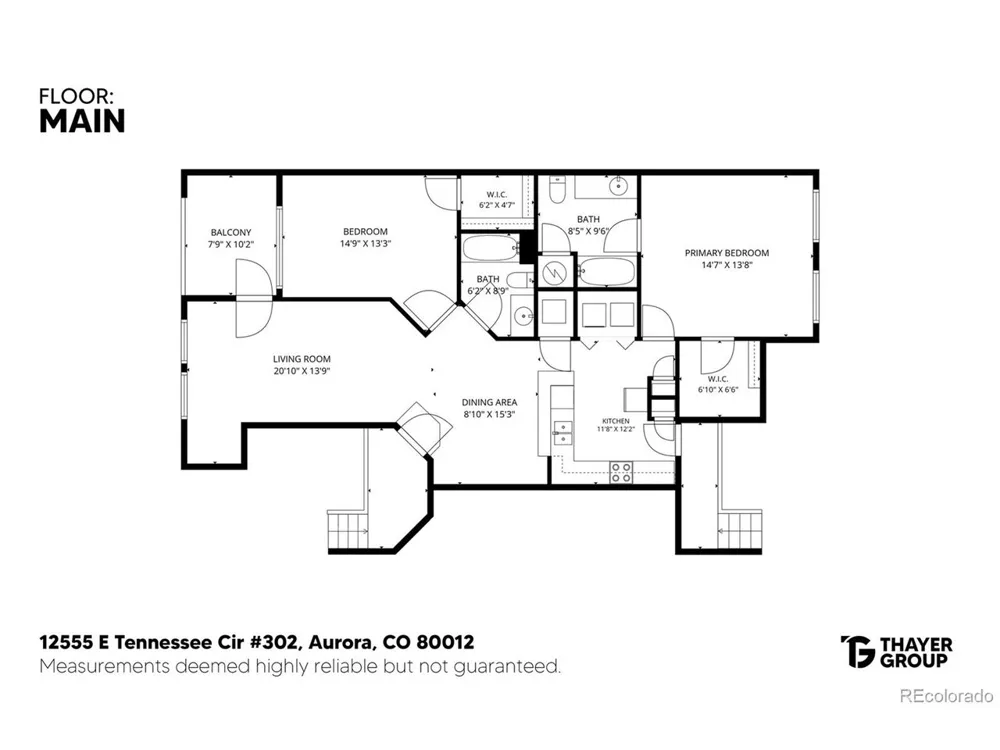 12555 E Tennessee Circle #302 Aurora, CO 80012