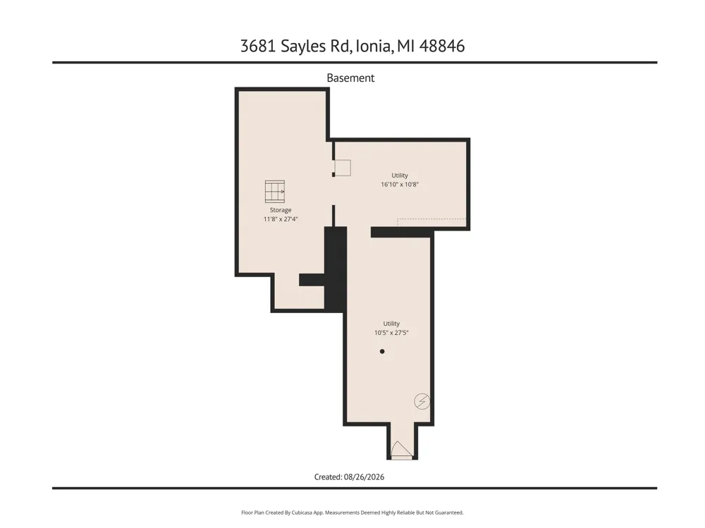 3681 Sayles Road Ionia, MI 48846