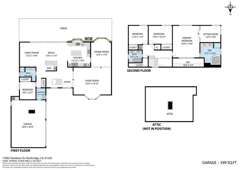 17002 Dearborn Northridge, CA 91325
