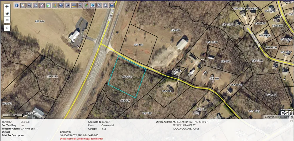 0 Ga Hwy 365 Baldwin, GA 30511