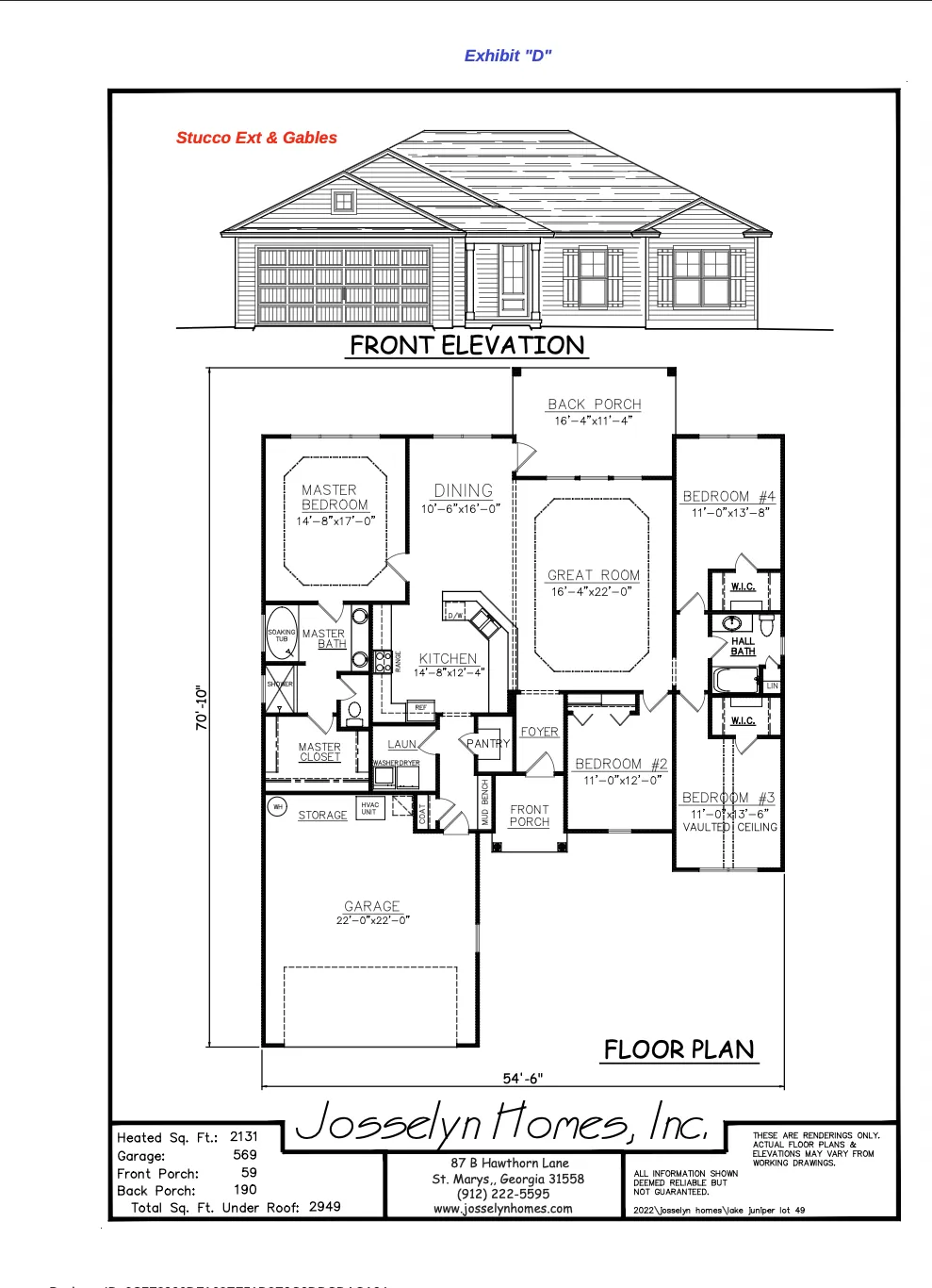 112 Vela CT Kingsland, GA 31548