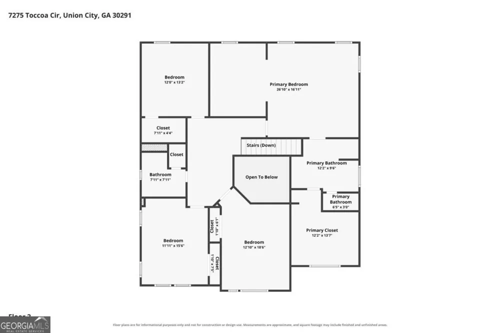 7275 Toccoa CIR South Fulton, GA 30291