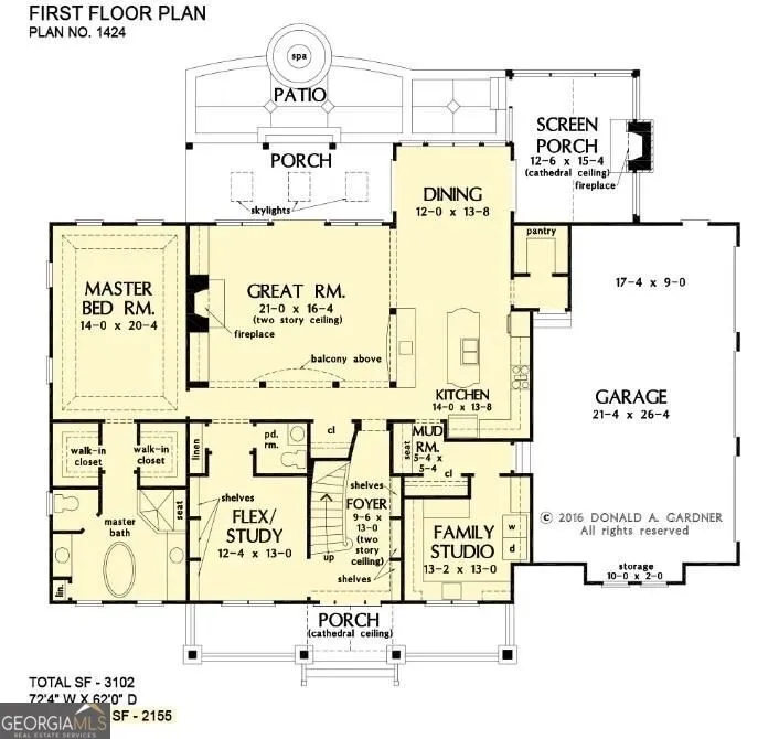 121 Palisade DR Rydal, GA 30171