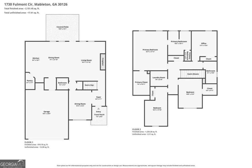 1730 Fulmont CIR Mableton, GA 30126