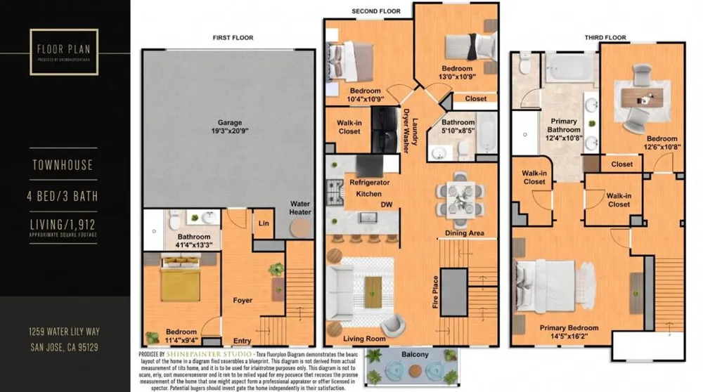 1259 Water Lily Way San Jose, CA 95129