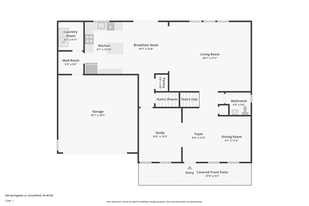 659 Springdale Lane Greenfield, IN 46140