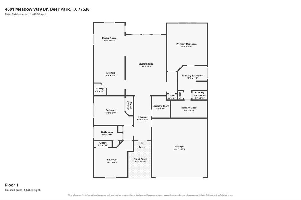 4601 Meadow Way Drive Deer Park, TX 77536