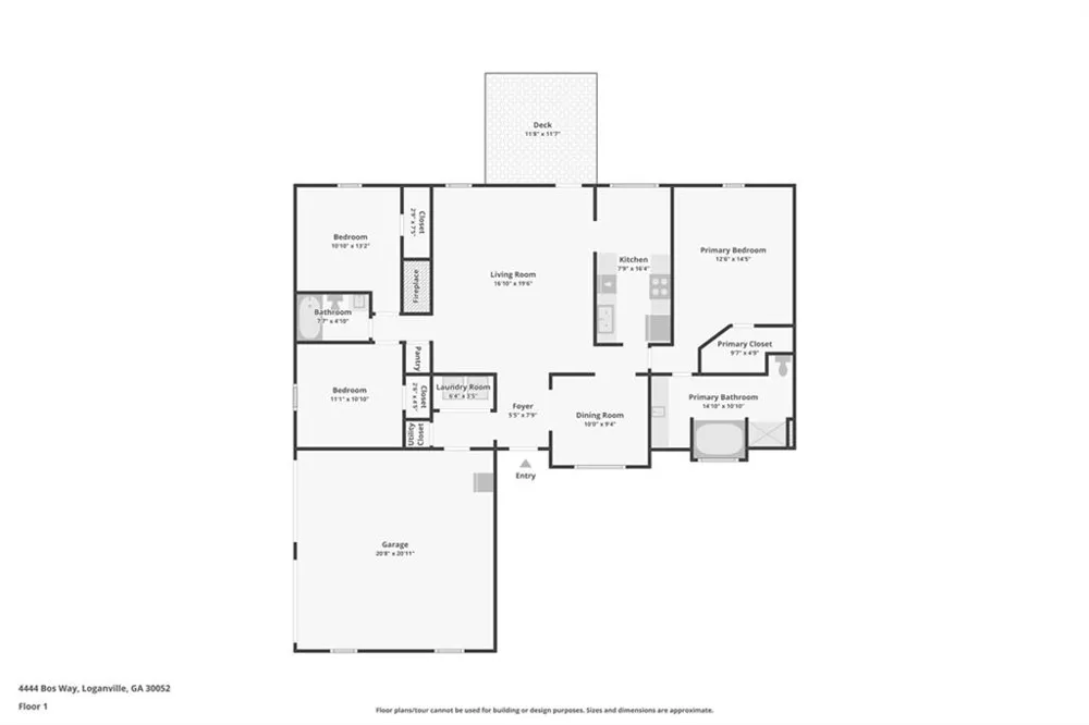 4444 Bos Way Loganville, GA 30052