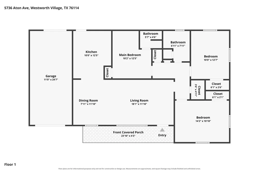 5736 Aton Avenue Westworth Village, TX 76114
