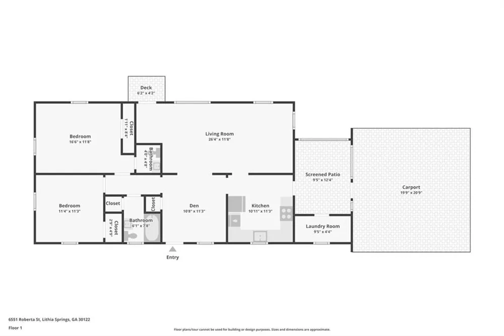 6551 Roberta Street Lithia Springs, GA 30122