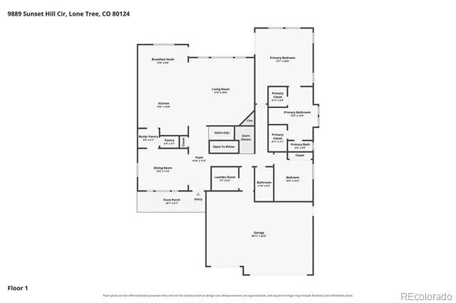 9889 Sunset Hill Circle Lone Tree, CO 80124