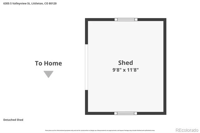 6305 S Valleyview Street Littleton, CO 80120