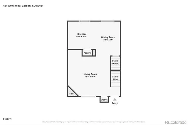 421 Anvil Way Golden, CO 80401