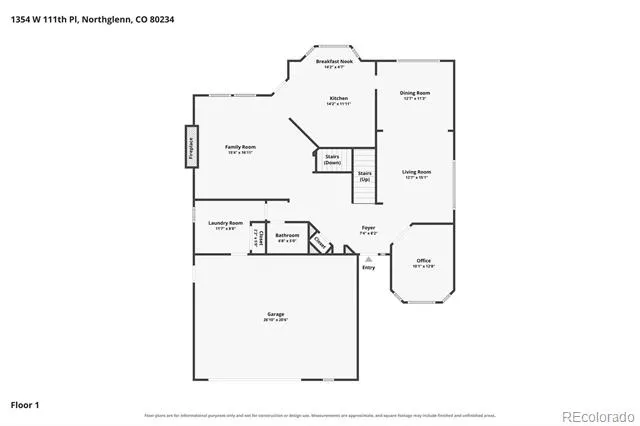 1354 W 111th Place Northglenn, CO 80234
