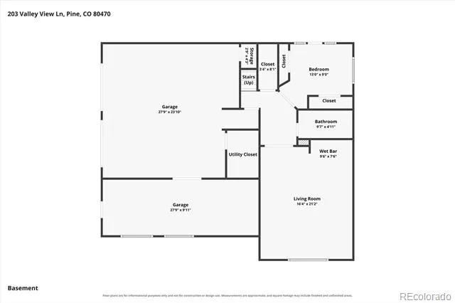 203 Valley View Lane Pine, CO 80470