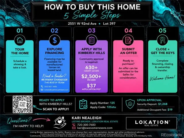 2551 W 92nd Lot 397 Avenue Denver, CO 80260