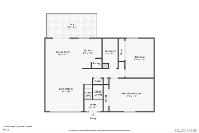12147 E Hawaii Drive Aurora, CO 80012