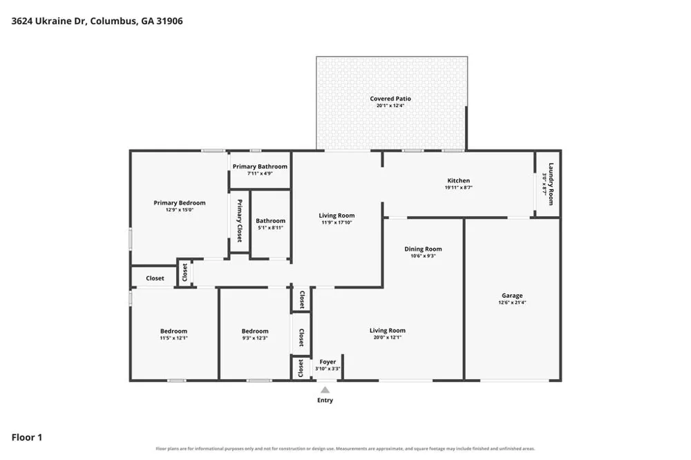 3624 Ukraine Drive Columbus, GA 31906