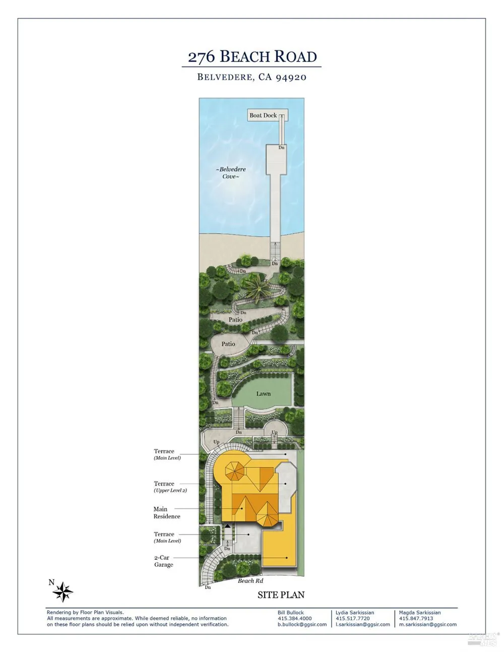 276 Beach Road Belvedere, CA 94920