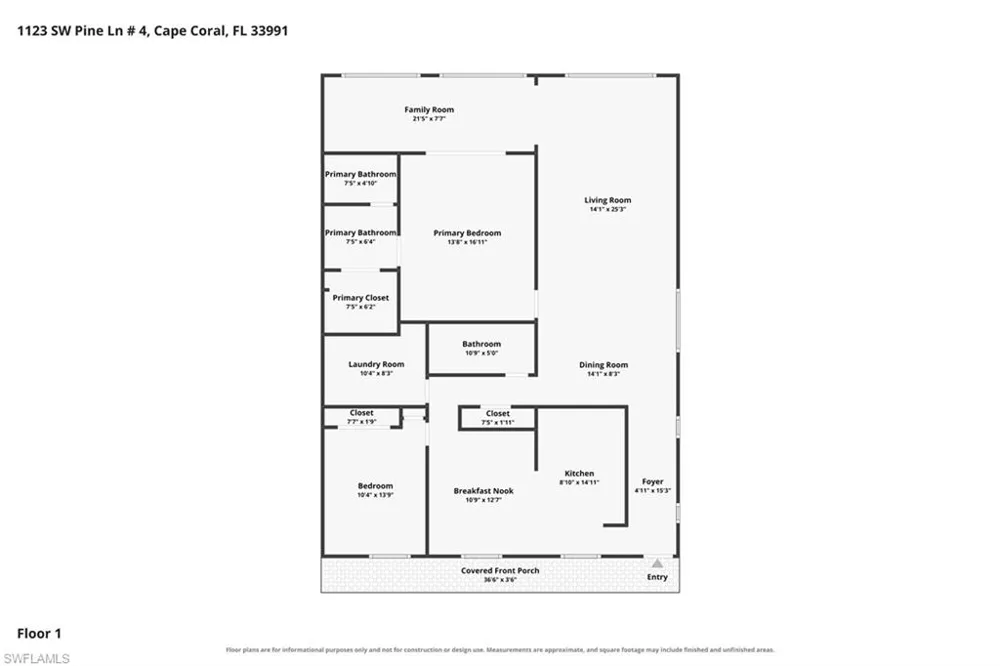 1123 SW Pine Lane #4 Cape Coral, FL 33991