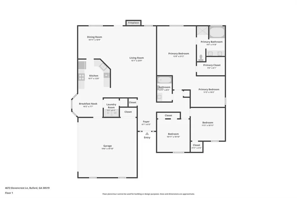 4672 Devencrest Lane Buford, GA 30519
