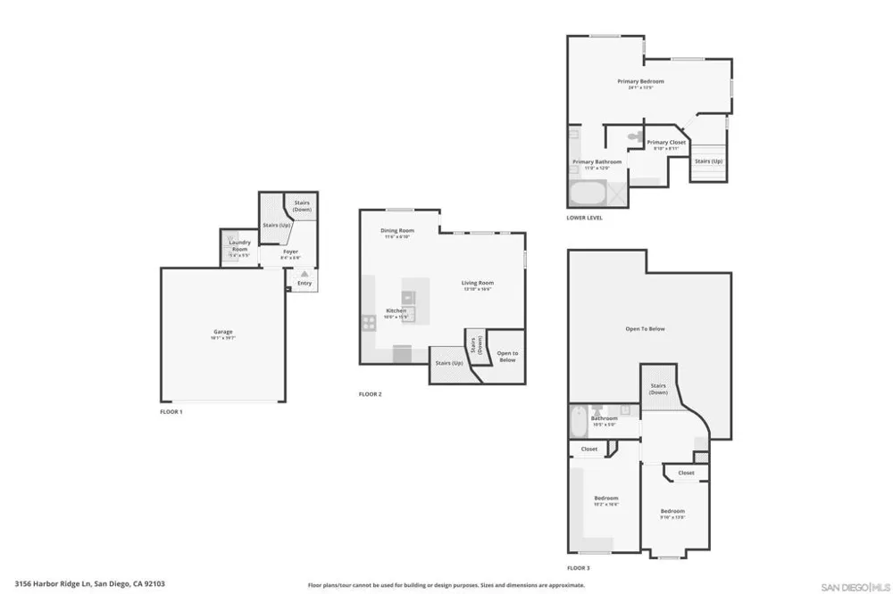 3156 Harbor Ridge Ln San Diego, CA 92103