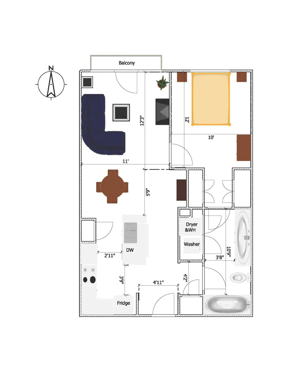 3000 Vanderbilt Pl #421 Nashville, TN 37212