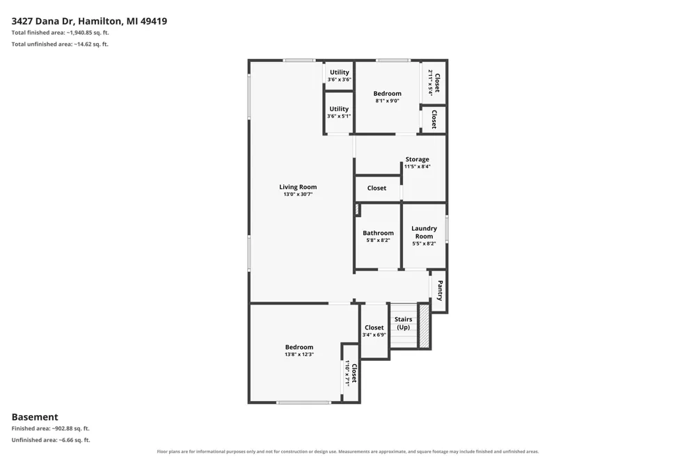 3427 Dana Drive Hamilton, MI 49419