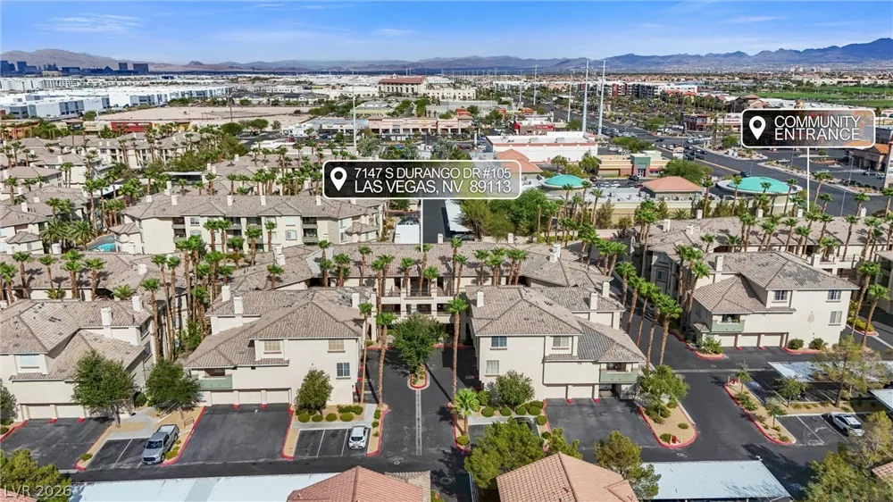 7147 S Durango Drive #105 Las Vegas, NV 89113