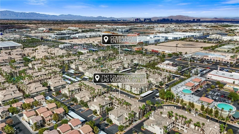 7147 S Durango Drive #105 Las Vegas, NV 89113