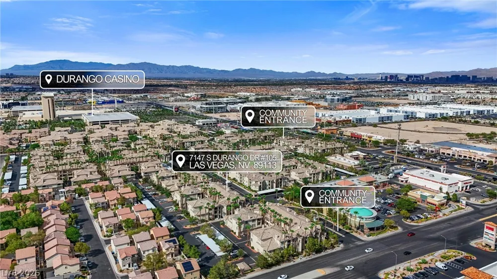 7147 S Durango Drive #105 Las Vegas, NV 89113