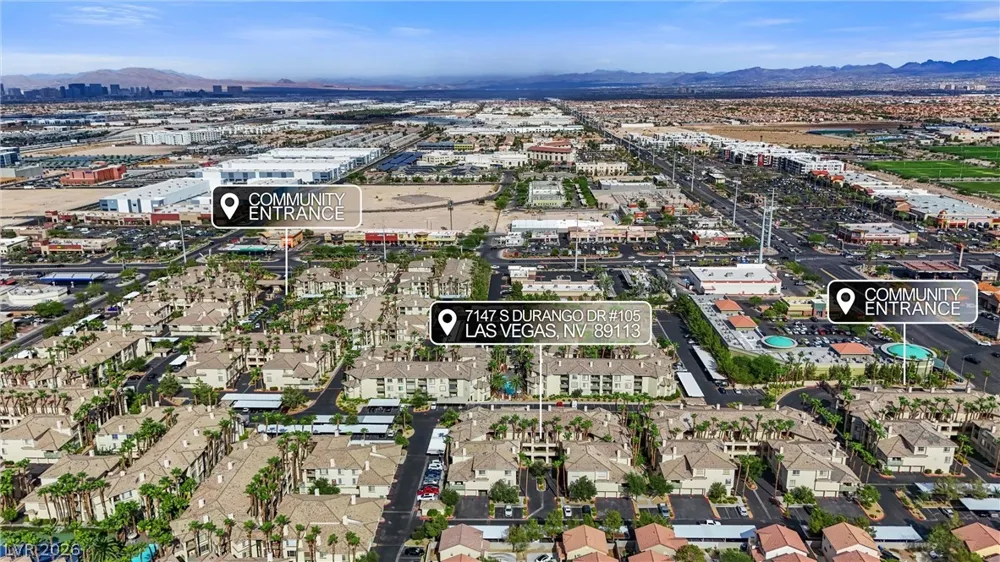 7147 S Durango Drive #105 Las Vegas, NV 89113