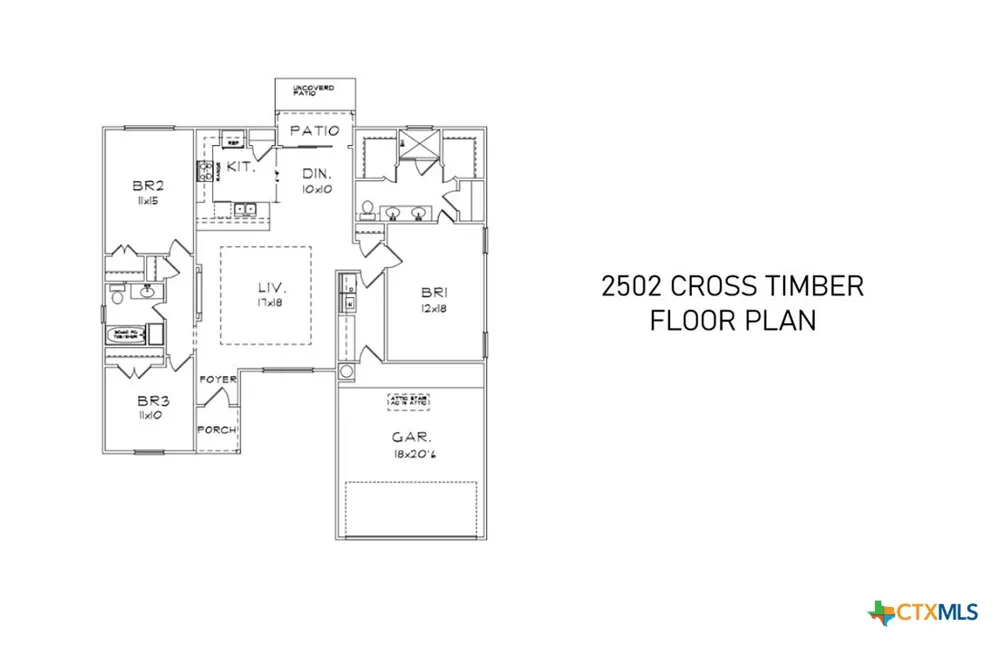 2502 Cross Timber Drive Killeen, TX 76543