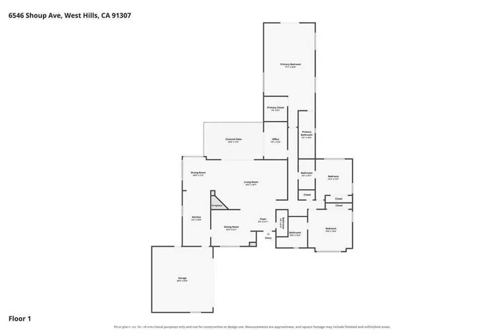 6546 Shoup Avenue West Hills, CA 91307