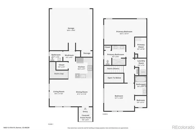 16021 E 47th Place Denver, CO 80239
