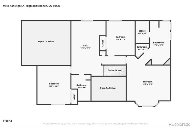 9748 S Ashleigh Lane Highlands Ranch, CO 80126