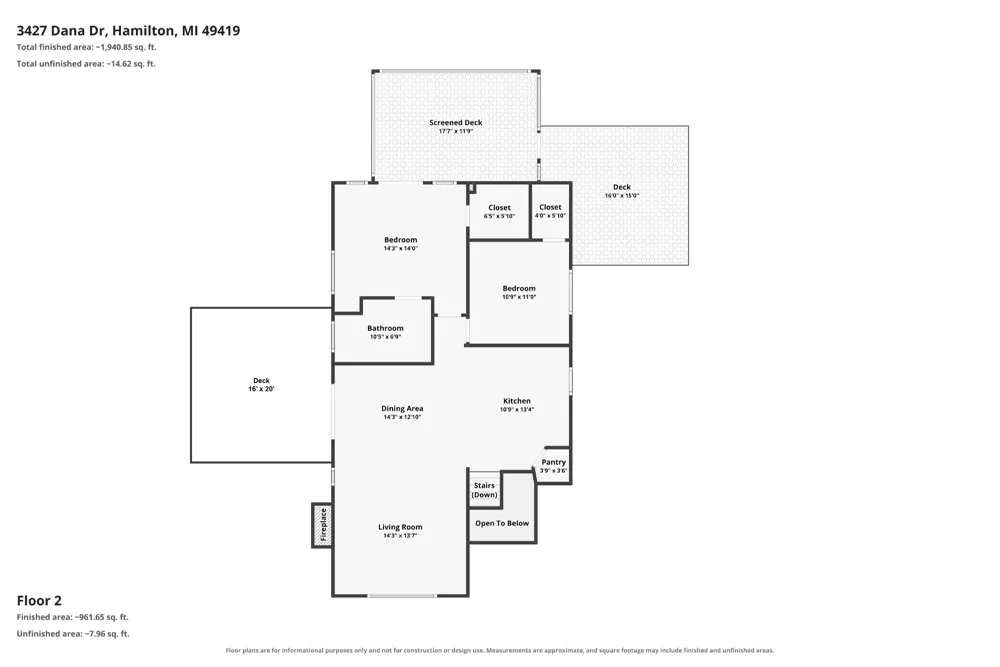 3427 Dana Drive Heath Township, MI 49419