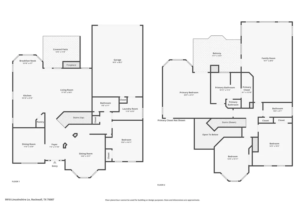 9910 Lincolnshire Lane Rockwall, TX 75087