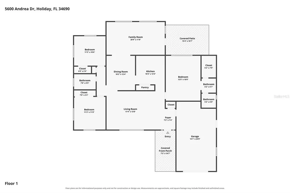 5600 ANDREA DRIVE Holiday, FL 34690