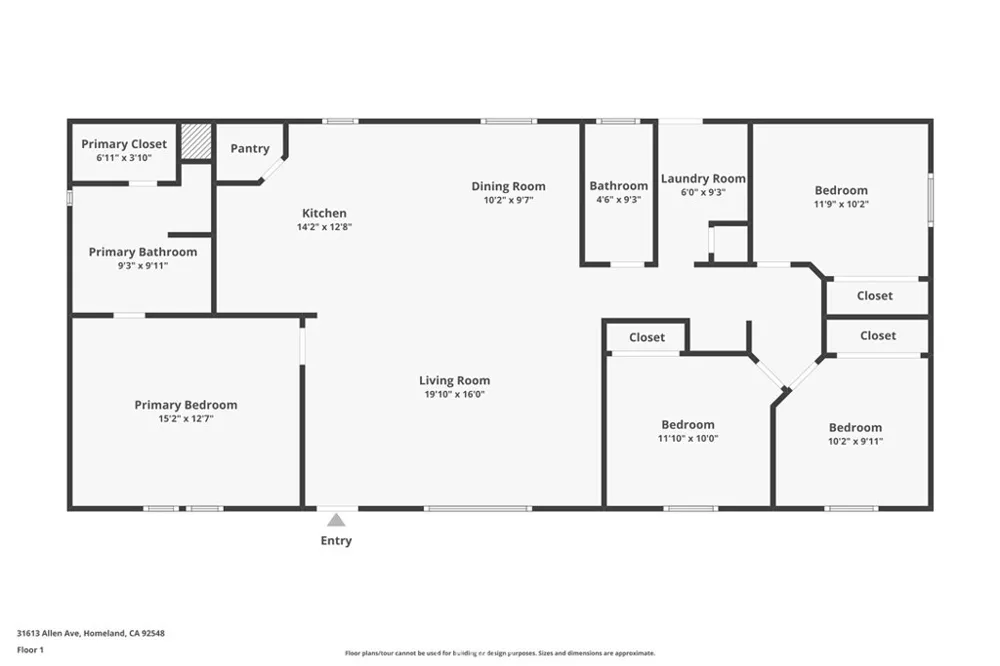 31613 Allen Homeland, CA 92548