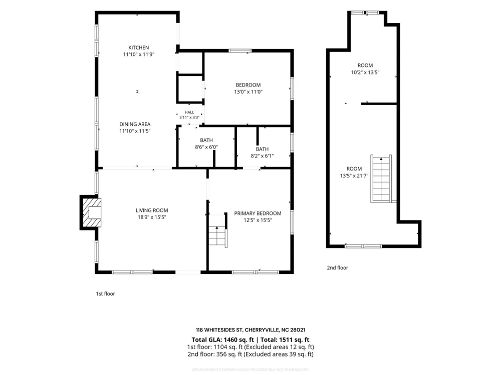 116 Whitesides Street Cherryville, NC 28021