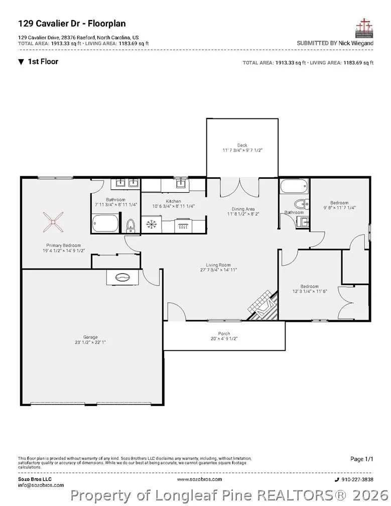 129 Cavalier Drive Raeford, NC 28376