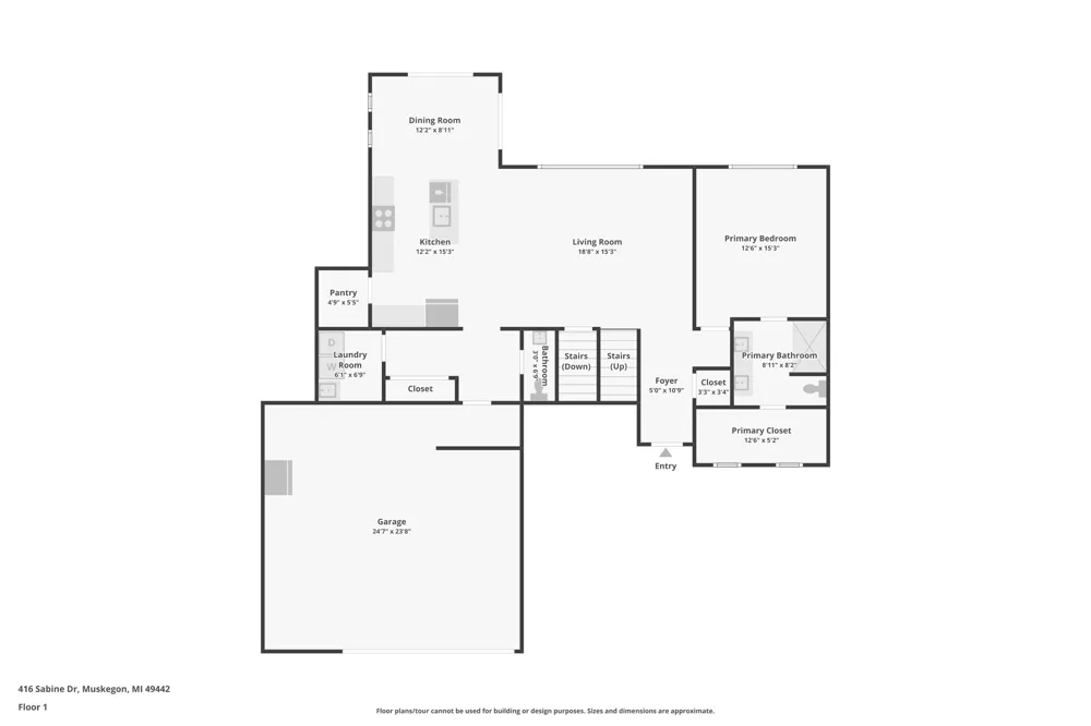 416 Sabine Drive Muskegon, MI 49442