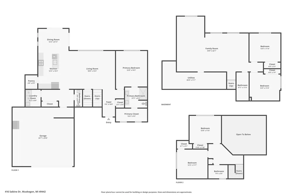 416 Sabine Drive Muskegon, MI 49442