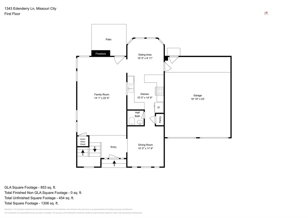 1343 Edenderry Lane Missouri City, TX 77459