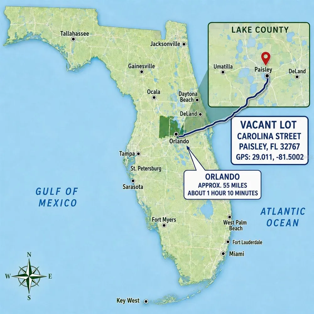 CAROLINA STREET Paisley, FL 32767